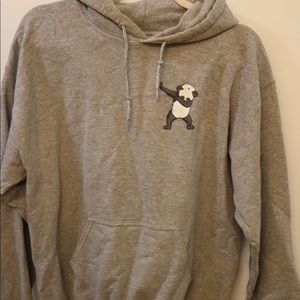 panda dabbing hoodie